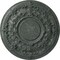 Ekena Millwork Jackson Ceiling Medallion (Fits Canopies up to 13 1/2"), 32 3/4"OD x 2 1/2"P, Athenian Green Crackle CM32JAAGC - alternate 1